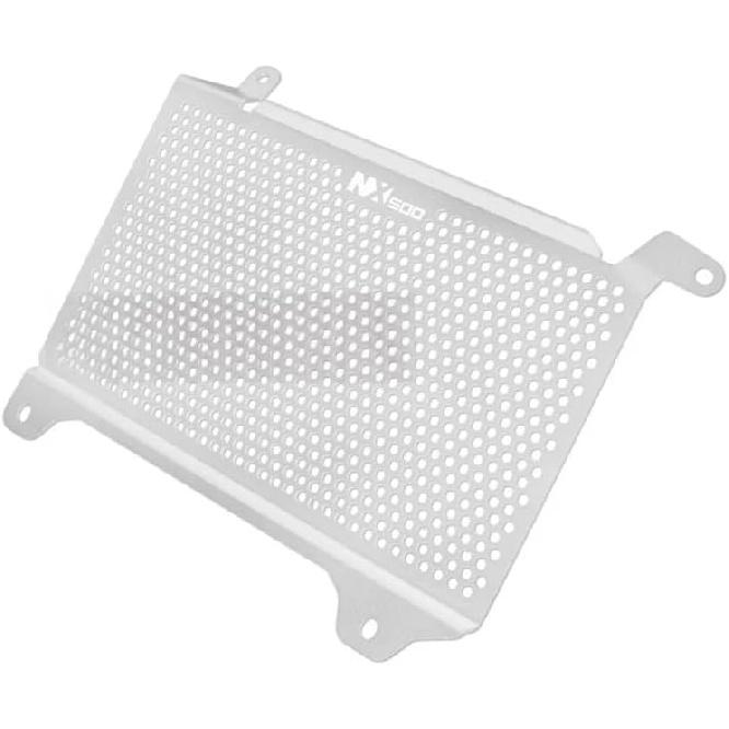 

Motorcycle Radiator Grille Motorcycle Radiator Grille Guard Cover Protector for NX400 NX500 NX 400 500 2023 2024 2025 Silver a