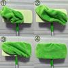 Reusable Coral Fleece Mop Pads Replacement for Swiffer, Washable Wet Dry Flat Mop Refill Covers for Floor Cleaning