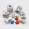 Flexible Plum Clamp Coupler D35 L50 Shaft Size Jaw cCupling 6/8/10/12/14/16/19mm D35L50