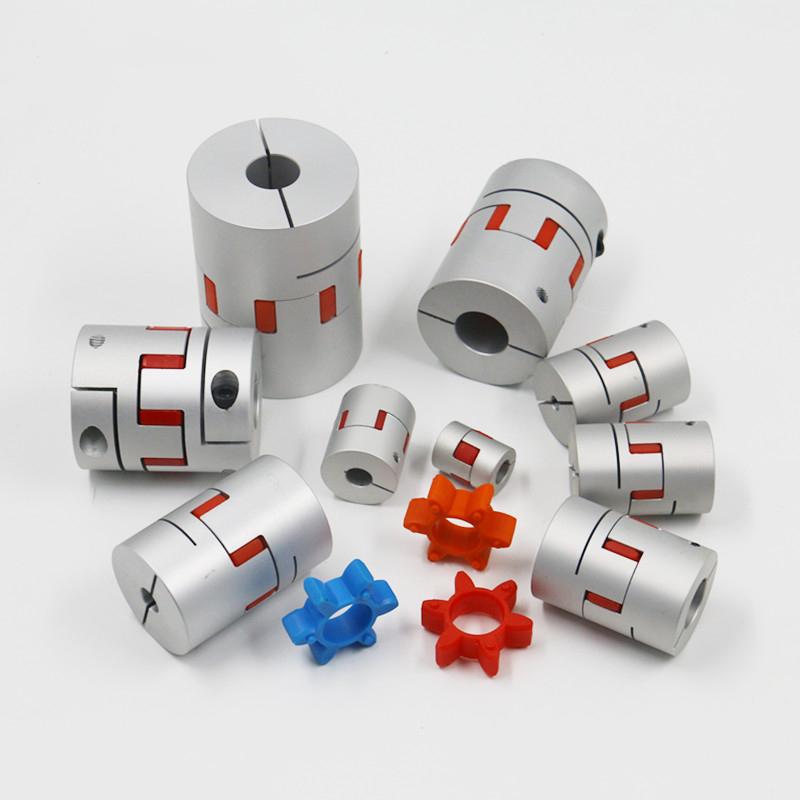Flexible Plum Clamp Coupler D35 L50 Shaft Size Jaw cCupling 6/8/10/12/14/16/19mm D35L50