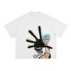 BLEACH Ichigo Kurosaki Print TShirt Unisex High Quality Cotton Plus Size All Season Casual Streetwear Tee