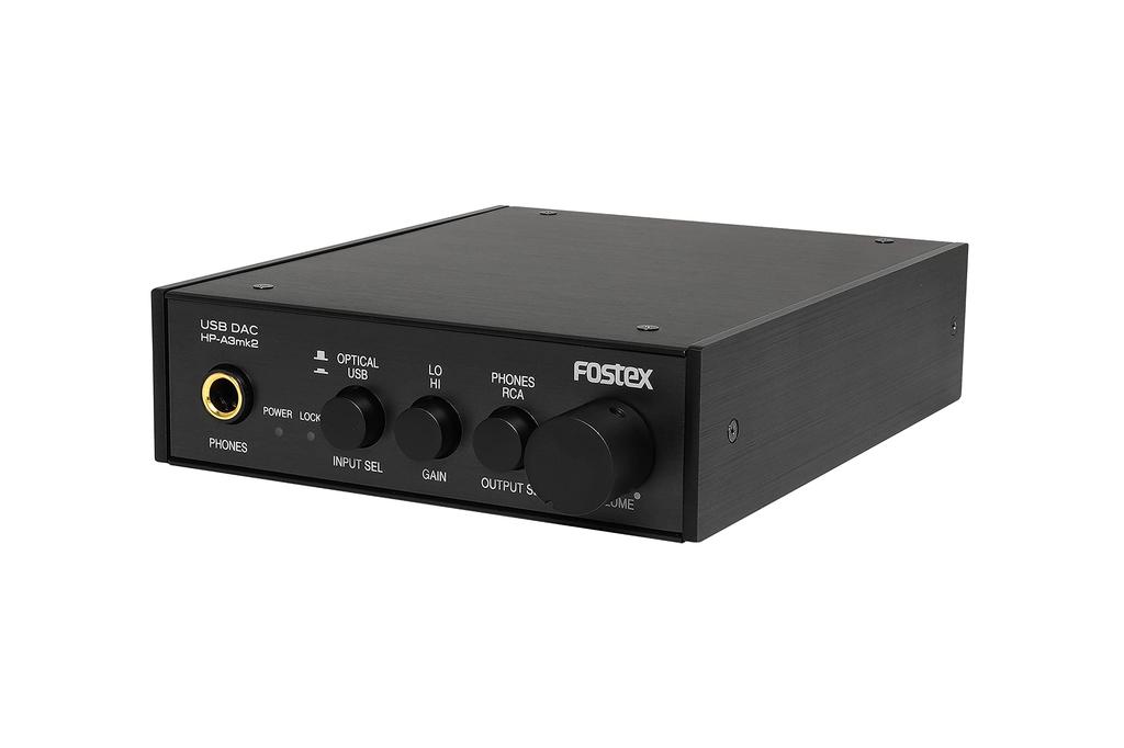 FOSTEX USB DAC Headphone Amplifier with Support HP-A3mk2 Line/Digital Output, 32-bit/192kHz Hi-Res