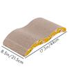 M-Modern-Cat Scratcher Cardboard Cat Scratch Pad With Premium Scratch Textures Design Durable Cat Scratching Pad