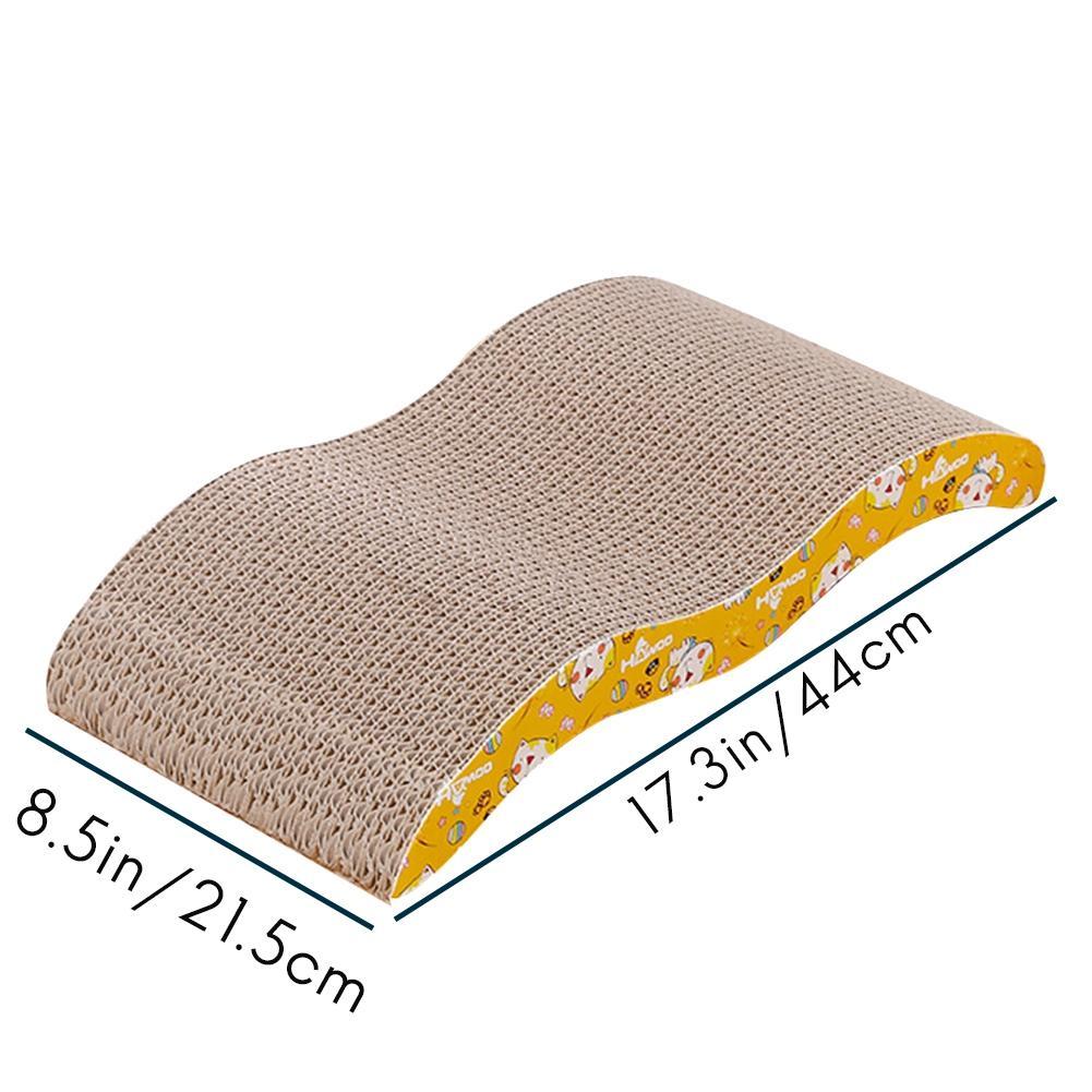 M-Modern-Cat Scratcher Cardboard Cat Scratch Pad With Premium Scratch Textures Design Durable Cat Scratching Pad