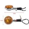 28GC Motorcycle Mini Led Turn Light Flashing Light Clignotant Fit for Virago XV250/400 XV535 XV920 XV1000 2x