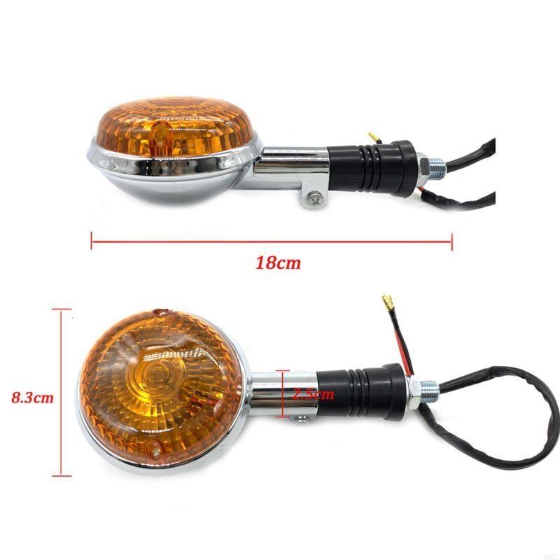 28GC Motorcycle Mini Led Turn Light Flashing Light Clignotant Fit for Virago XV250/400 XV535 XV920 XV1000 2x