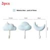Pvc Strong Adhesive Hooks For Kitchen Bathroom Wall Mounting With High Load Capacity For Dorm Room Organization