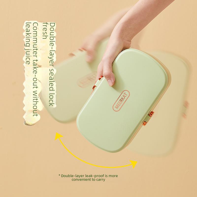 Mini Insulated Heated Lunch Box for Office - Portable, Plug-In, No Water Needed