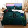 Bedding Kit, Game Console Symbol Series Size Three-Piece Quilt Cover