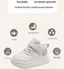Spring & Fall Non-Slip Soft Sole Mid-Top Toddler Shoes - Boys & Girls Casual Leather Outdoor Board Shoes.