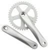 High Quality 170mm Square Taper Chainrings Set Crankset Chainset 40T 36T Crank for Mountain Bikes with Removable Chainrings