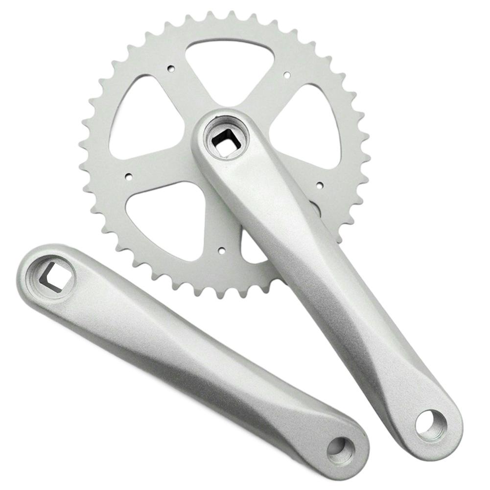 High Quality 170mm Square Taper Chainrings Set Crankset Chainset 40T 36T Crank for Mountain Bikes with Removable Chainrings