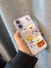 Funny Lovely Cat Transparent Soft Phone Case for iPhone 17 16 15 14 13 12 11 Pro Max 7 8 Plus Air Mini 16E ProMax Case