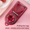 Stainless Steel Egg Slicer Egg Separator Tool for Hard Boiled Eggs & Century Eggs Multifunctional Egg Separators Kitchen Gadget
