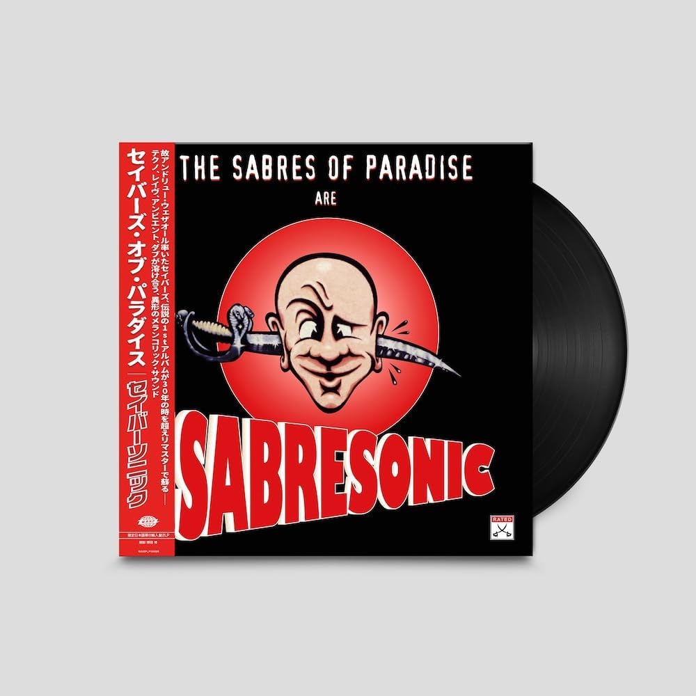 

LP Record SABRES OF PARADISE - Sabresonic (with Japanese obi) WARPLP16RBR Warp 2025 Non Japan Dance & Electronica