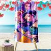 1pc Kpop Demon Hunters Beach Towel, Outdoor Activities Perfect Summer Travel Supplies, As A Gift for Festivals