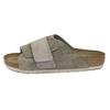 1015572 Kyoto Leder Regular 42 [BIRKENSTOCK] Nubuk/Veloursleder Sandalen, Weite, TAUPE, - Ca.. 27,0 cm