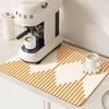 Anti-Brand Diatomeeënaarde Warmte-Isolerende Pad - Wasvrij, Waterabsorberend Keuken- & Eettafelmat
