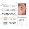 8-Style Stainless Steel Body Piercing Jewelry Set: Tongue, Lip, Eyebrow, Nose