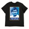Tevez T-Shirt Sports Fans Tops Kawaii Clothes Funny T Shirts For Unisex