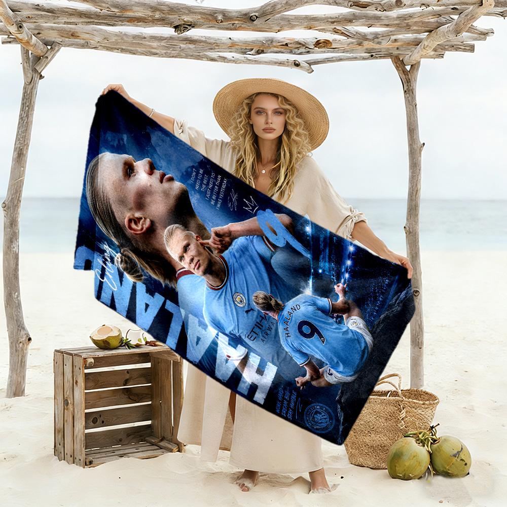 Torjubel Moment Strandtuch Super Weich Mikrofaser Schnelltrocknend Stoff Bequem Leicht