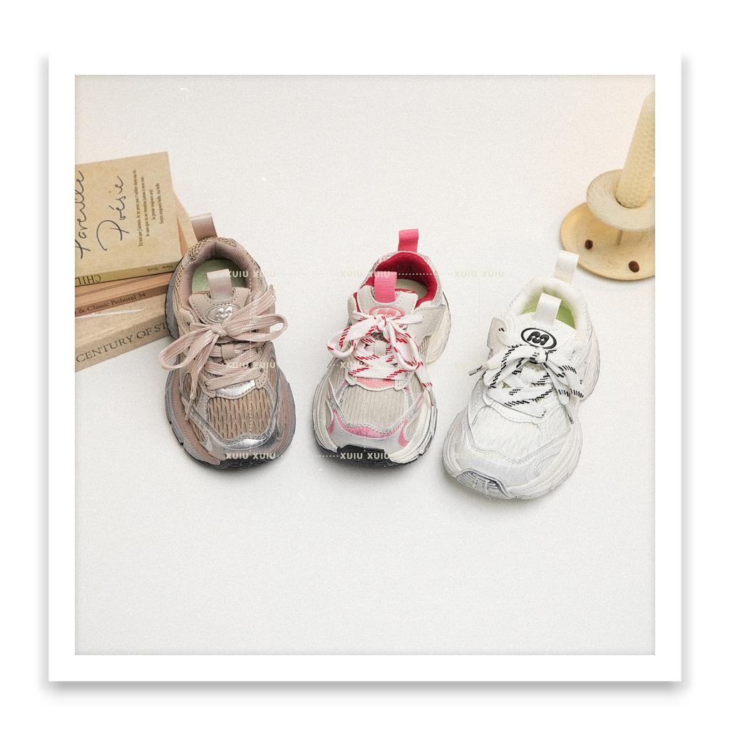 XSHX "Paris 6XL" retro avant-garde children's dad sports shoes spring and summer double net men and women [Wenzhou shoes]