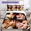 Eminem 3pcs Bedding Set Duvet Cover Closure Includes 1 Duvet Cover & 2 Pillowcases for All Seasons Bedroom Home Dorm Decor