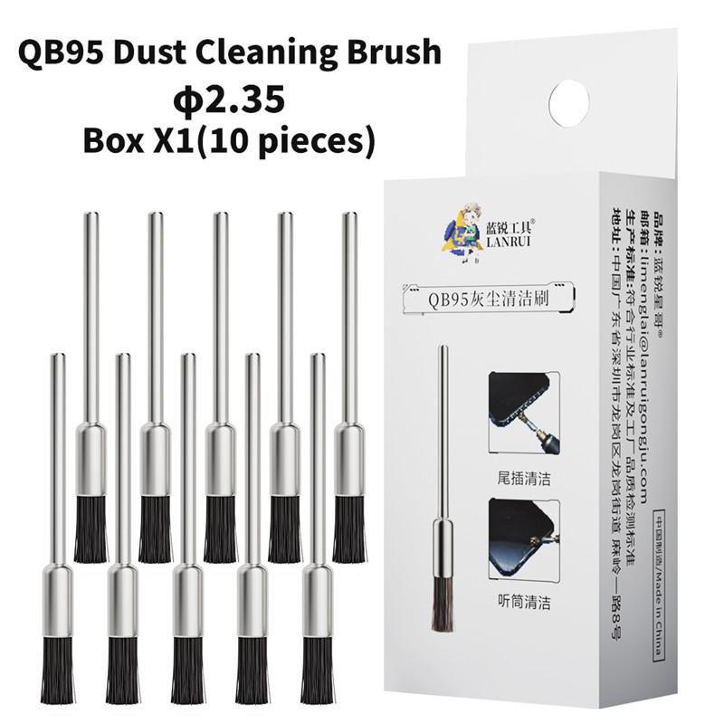 

Lanrui QB95 10PCS/Box Dust Cleaning Brush 2.35mm 3.0mm for Mobile Phones PCB Motherboard Chip IC Repair Cleaning Hand Tools kit