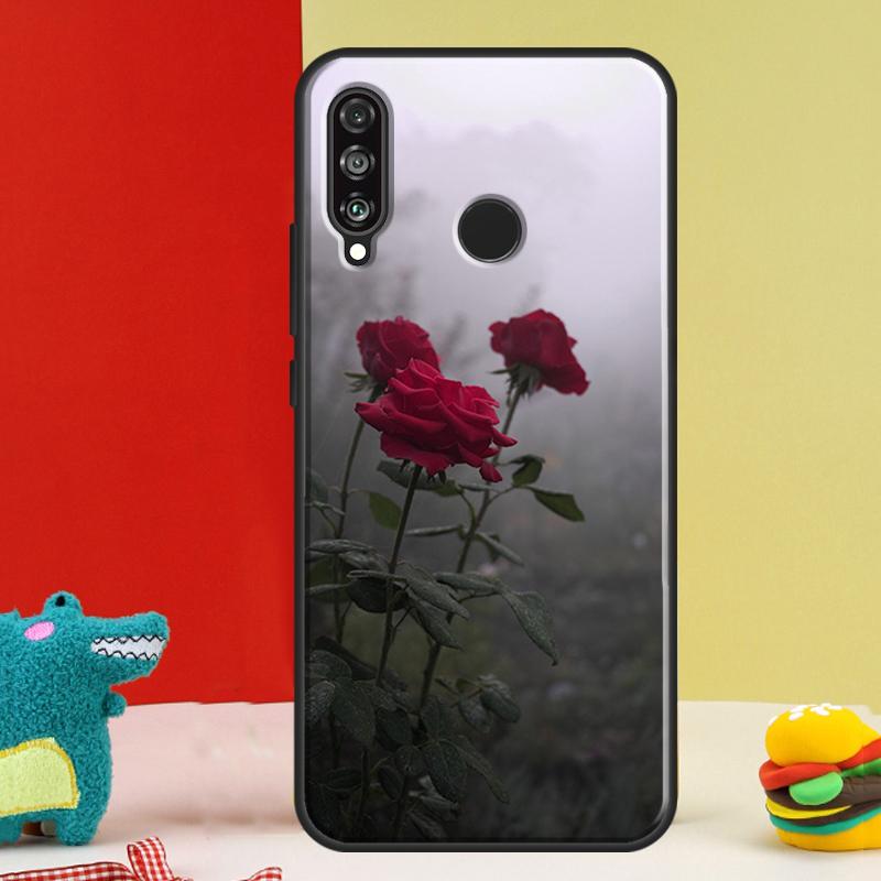 

Red Rose Flower For Huawei Nova 12s 12i 11i 8i 9 10 SE Y91 Y90 Y60 Y70 Y72 Y61 P20 P40 P30 Lite P60 Pro Case Huawei Nova Y61