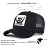 Unisex STAY TRASHY Raccoon Embroidery Baseball Net Caps Spring Summer Outdoor Adjustable Casual Hats Sunscreen Hat Sports Cap