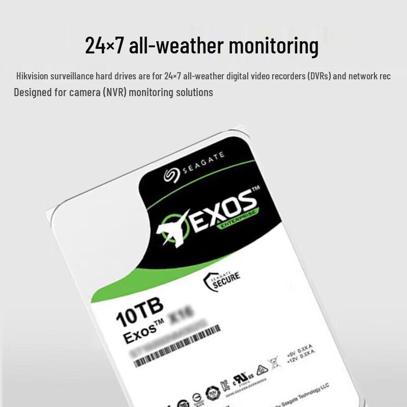 Hikvision 10TB Surveillance Hard Drive