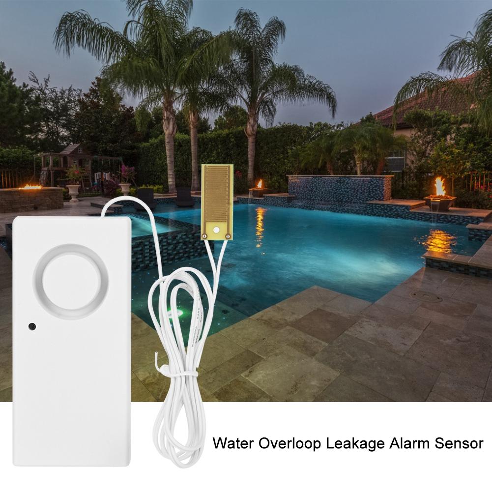 120dB Security Water Overloop Leakage Alarm Sensor Water Level Alarm System