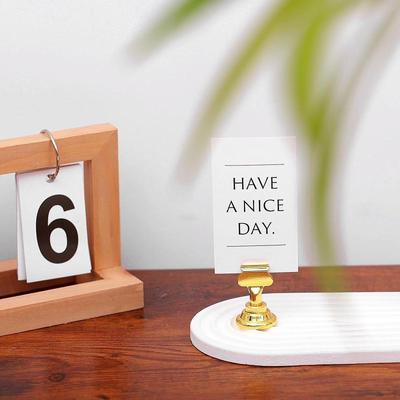 Place Card Holder Lightweight Standing Menu Clip Desktop Table Number for Birthday Party