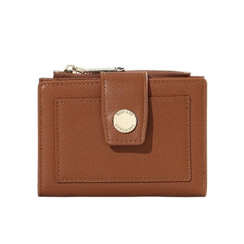 High Quality Women Wallet PU Leather Short Zipper & Hasp Wallets Clutch for Female Credit Card Holders Purse Luxury Designer Money Clip