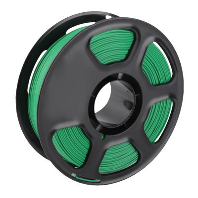 3D tisková struna Long PLA Transparentní zelená Tiskový materiál Spotřební materiál 1,75 mm 1 kg