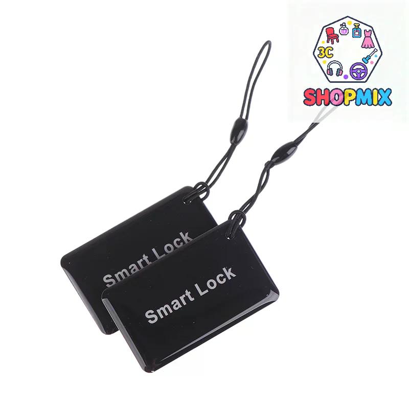 5/10 ks 13,56MHz IC karta Elektronický chytrý zámek dveří Karta Digitální chytré zámky na otisk prstu Odemknutí Malá RFID karta