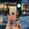 Fashion Silicone Car Remote Key Case Cover For BMW 1 3 5 7 Series X1 X3 X4 X5 F10 F15 F16 F20 F30 F18 F25 M3 M4 E34 Keychain IH2