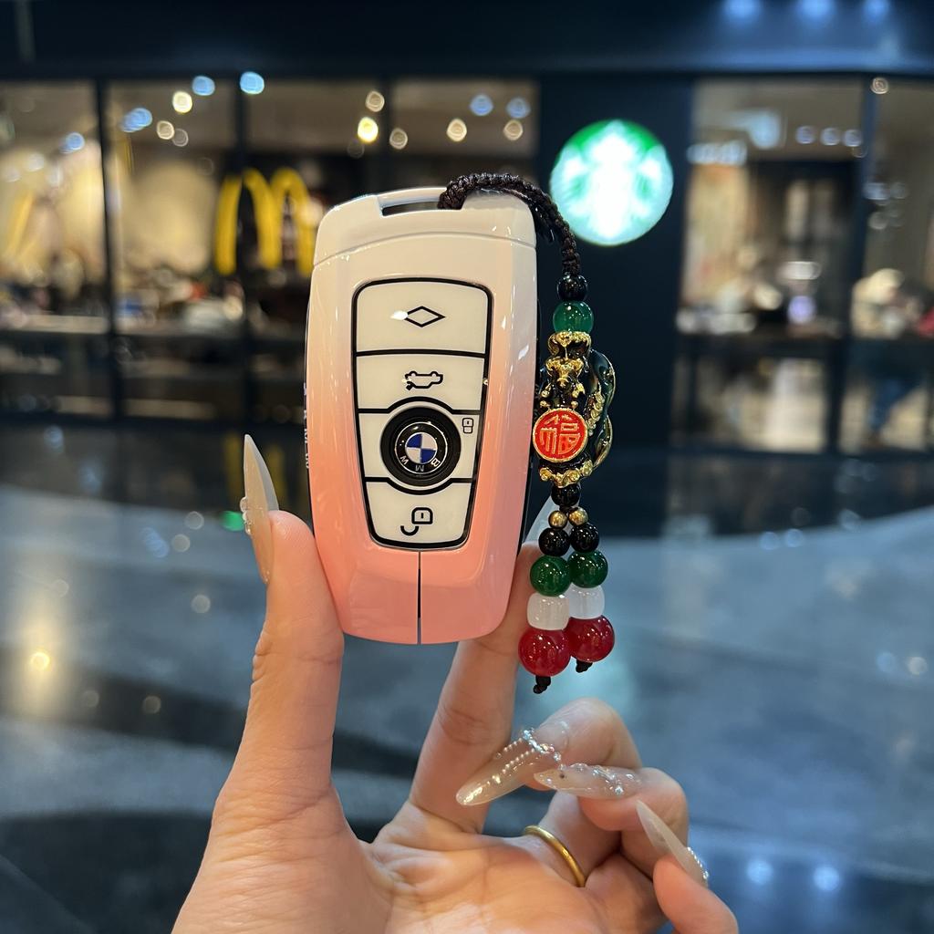 Fashion Silicone Car Remote Key Case Cover For BMW 1 3 5 7 Series X1 X3 X4 X5 F10 F15 F16 F20 F30 F18 F25 M3 M4 E34 Keychain IH2