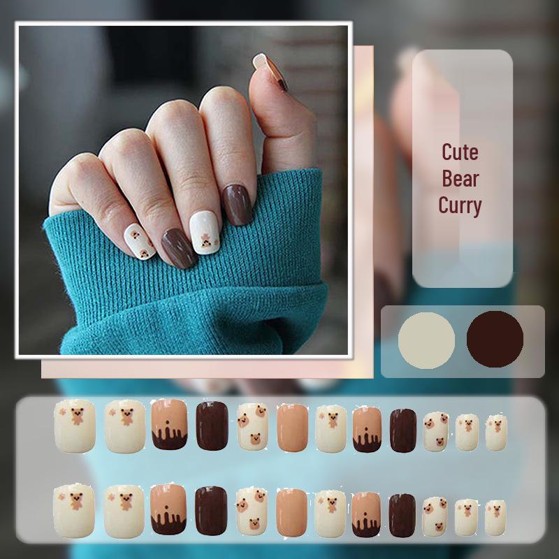 

Румяна нюд отбеливающие носимые накладные ногти - Длинные и короткие накладные ногти для маникюра