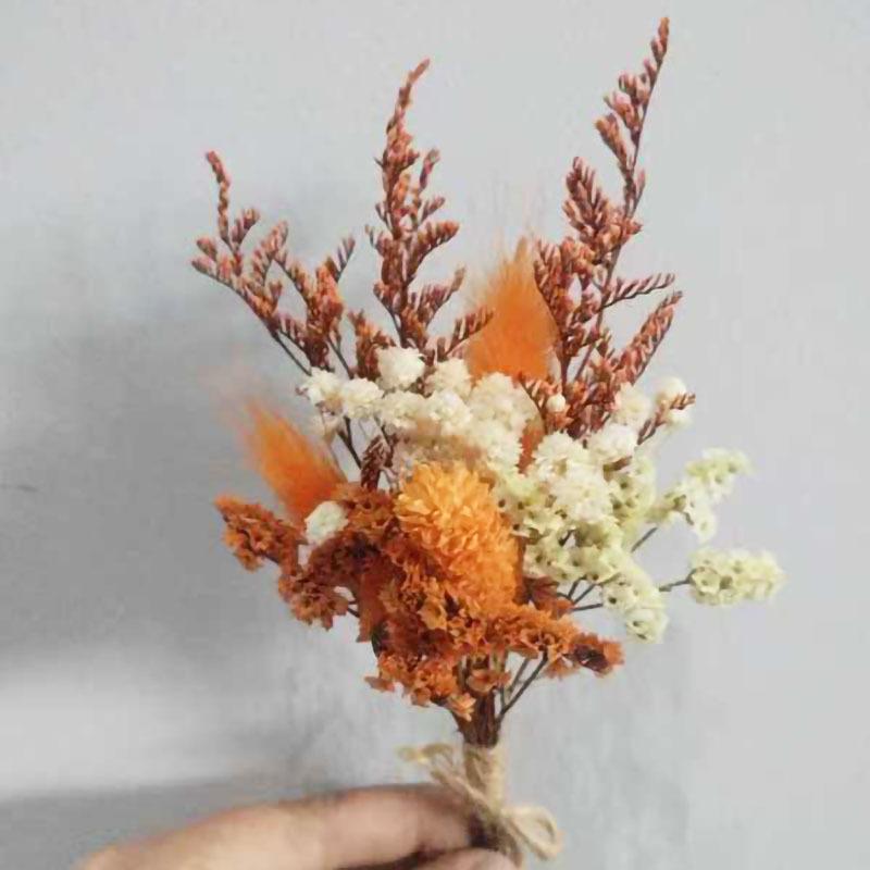Mini Bouquet, Home Car Decoration, Christmas Pendant, Wedding Souvenir, Dried Flowers, Immortal Flower Bouquet