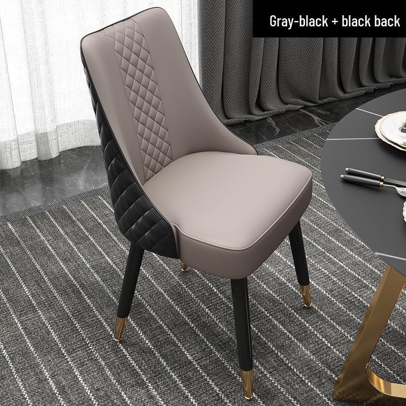 Modern Minimalist Tech Fabric Dining Chair for Home or Hotel Use