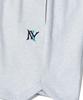 BEYOND CLOSET [Collection Line] Vintage Ny Logo Heavyweight Cotton Shorts Grey