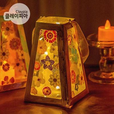 Art Box/Claypia Paper Flower Pressed Flower Sleep Mood Light Interior Lighting Making
