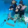 Scuba Diving Camera Lanyard with Quick Release Buckle Scuba Diving Coil Landyard Anti-Lost for Underwater Camera Flashlight