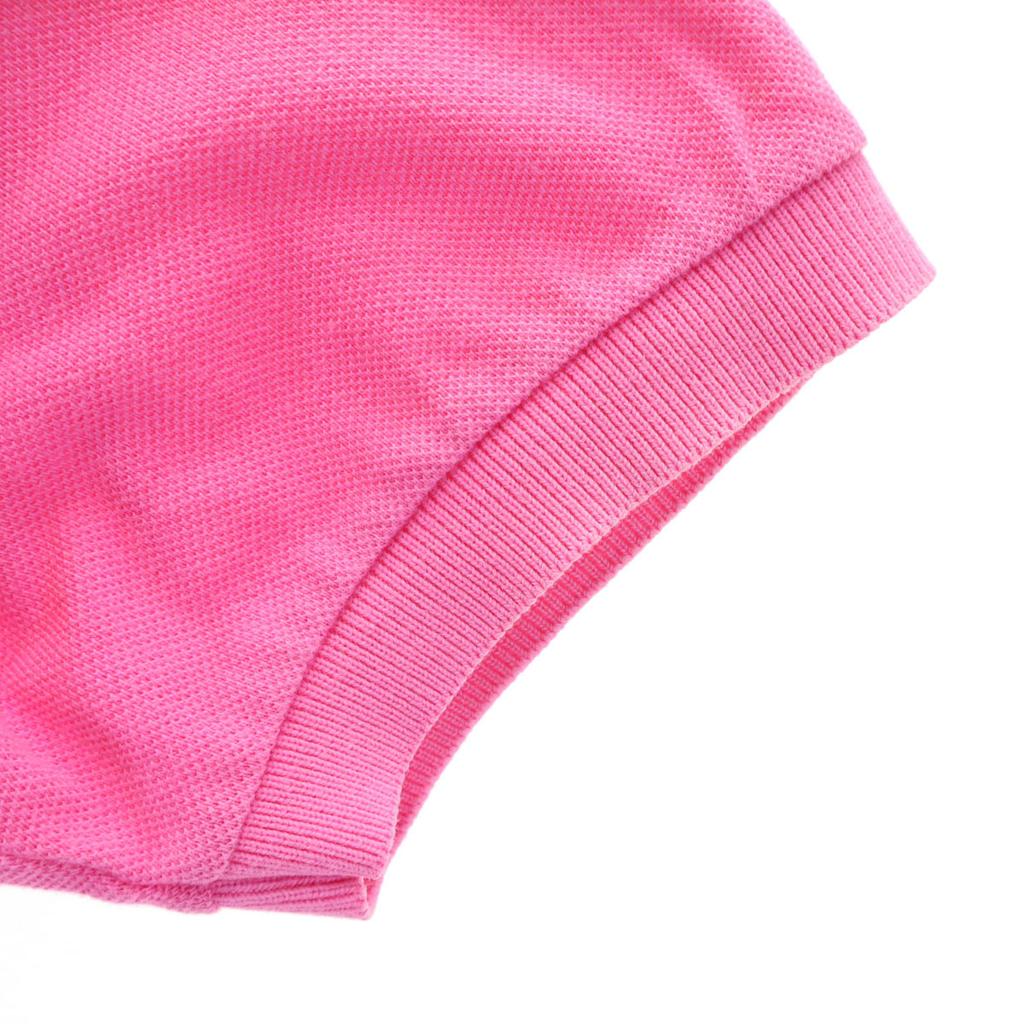 CHEMISE LACOSTE Short Sleeve Polo Shirt 3 Pink Fawn Men's Used