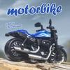 1/36 Alloy Motorcycle Model Decoration Locomotive Motorbike Toy Decor Simulation Racing Pull Back Car Children's Boy Toy Gift