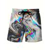 Men's Digital Printed Shorts Casual Beach Shorts