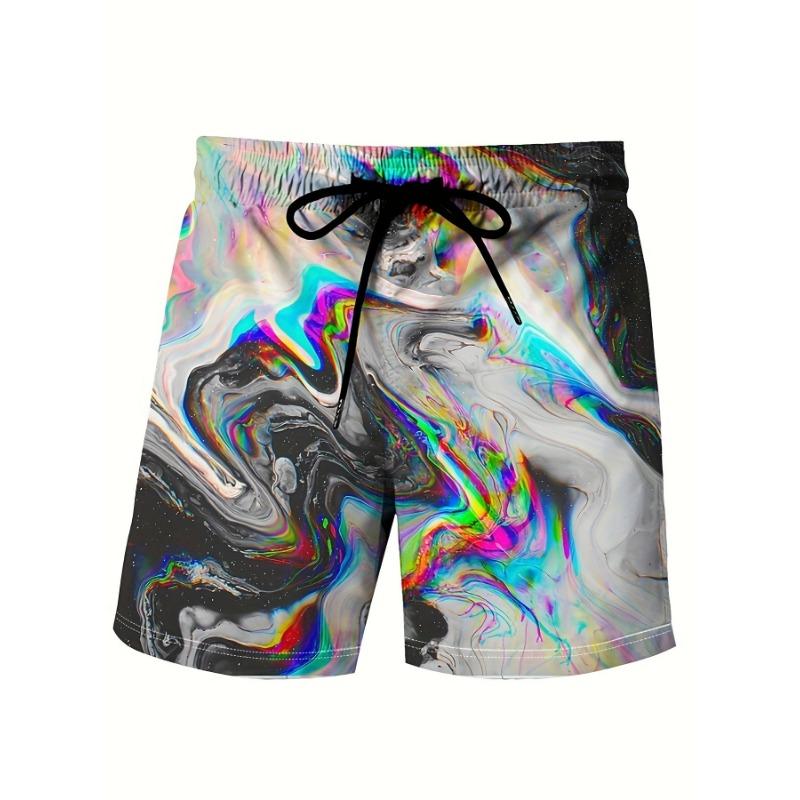Men's Digital Printed Shorts Casual Beach Shorts