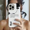 Elegant iPhone 17/18 Pro Cool Trendy Protective Case - Celebrity-Inspired Design