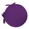 1Pcs Round Seat Cushion Orange Thick Sponge Seat Pad Diameter 30cm for Home Sofa Chair Dining Room Office Outdoor
